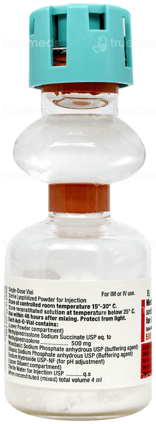 Solu Medrol 500Mg Injection 1